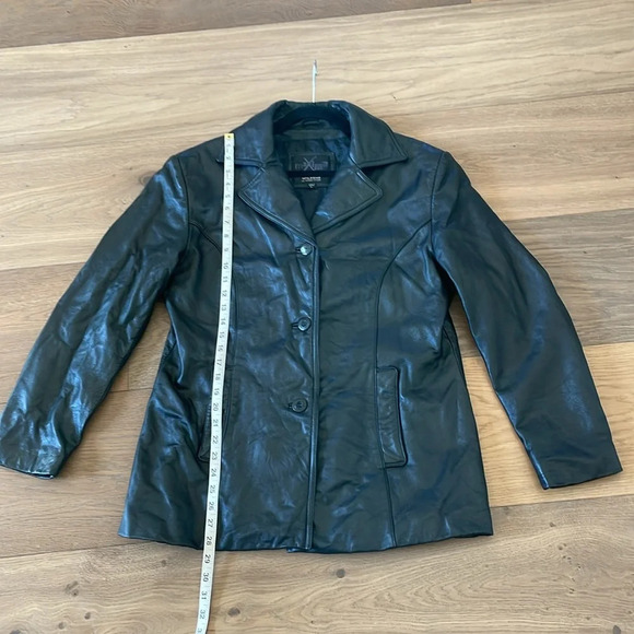 Maxima Wilsons Vintage 100% Leather Jacket Size Large - Picture 10 of 15